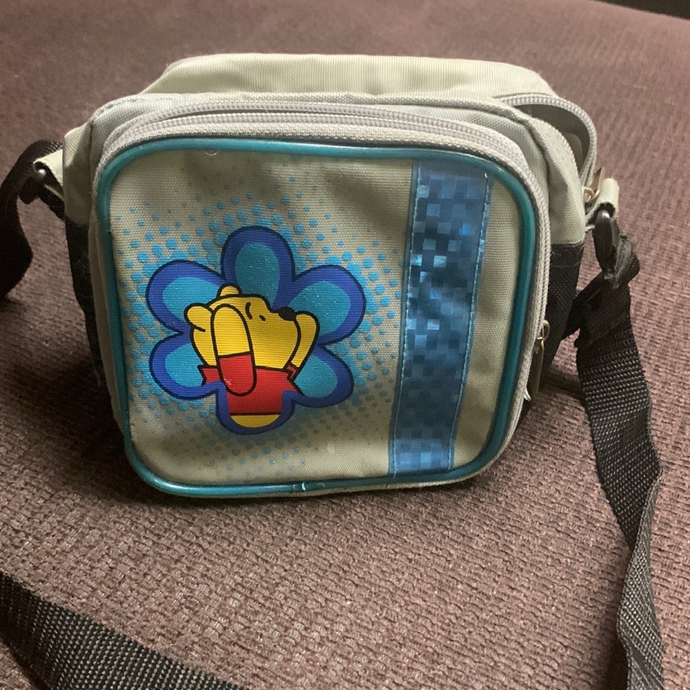 Winnie the Pooh bag with cd storage